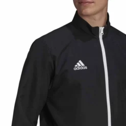 Adidas Entrada 22 Presentation Jacket -JOM Clothing Shop H57534 APP on model detail 1 white