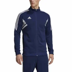 Adidas Condivo 22 Track Jacket 7 Adidas Condivo 22 Track Jacket -JOM Clothing Shop HA6249 APP on model front white