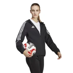 Adidas Womens Tiro 23 League Windbreaker -JOM Clothing Shop IA1633 6 APPAREL On20Model Walking20View white