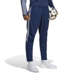 Adidas Tiro 23 League Woven Tracksuit Bottoms -JOM Clothing Shop IB5013 9 APPAREL On20Model Walking20View white