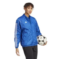 Adidas Womens Tiro 23 Competition Presentation Track Top -JOM Clothing Shop IC4623 6 APPAREL On20Model Walking20View white